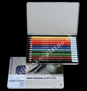 Akvarelové tužky Van Gogh - sada 12 ks (Umělecké akvarelové tužky Van Gogh M12)