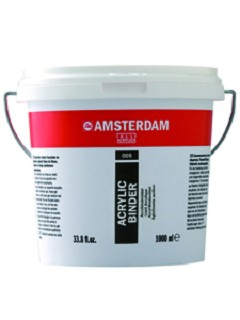 Amsterdam akrylové pojivo 005 - 1000 ml (Amsterdam média - Acrylic binder plastic bucket 1000 ml)