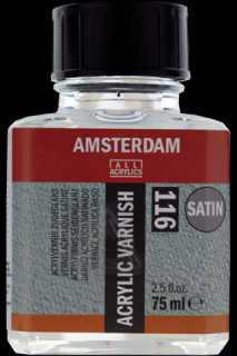 Amsterdam akrylový lak se saténovým leskem 116 - 75 ml (Amsterdam akrylový lak se saténovým leskem 116)