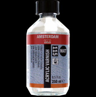Amsterdam akrylový matný lak 115 - 250 ml (Amsterdam acrylic varnish matt 115 - 250 ml)