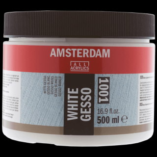Amsterdam Bílé Gesso 1001 - 500 ml (Amsterdam Bílé Gesso pro šeps1001 - 500ml)