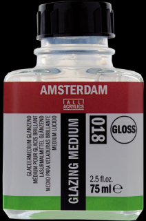 Amsterdam skleněné médium pro akryl lesklé 018 - 75 ml (Amsterdam skleněné médium lesklé 018)