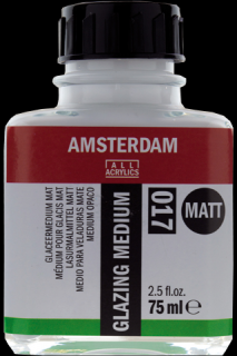 Amsterdam skleněné médium pro akryl matné 017 - 75 ml (Amsterdam skleněné médium matné 017)
