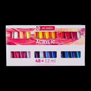Art Creation sada akrylových barev 48 x 12 ml (Art Creation sada akrylových barev 48 x 12 ml)