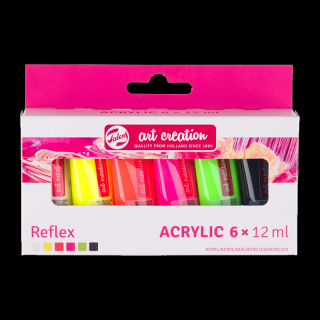 Art Creation sada akrylových barev 6 x 12 ml - Reflex (Art Creation sada akrylových barev 6 x 12 ml - Reflex)