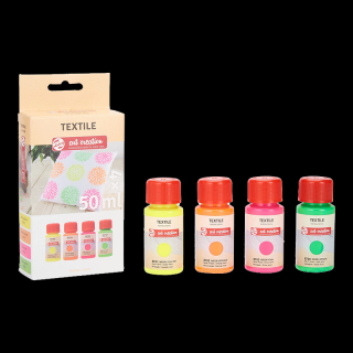 Art Creation sada na textil Neon 4 x 50 ml (Art Creation sada na textil Neon 4 x 50 ml)