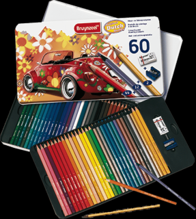 Barevné tužky Bruynzeel - Brouk - sada 60 ks (Umělecké barevné tužky Bruynzeel)