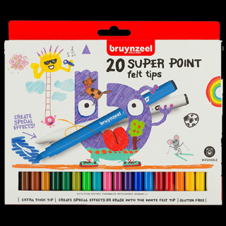 Bruynzeel sada fixů pro děti - Superpoints - 20ks (Bruynzeel sada fixů pro děti - Superpoints - 20ks)