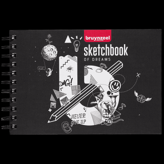 Bruynzeel Sketchbook 19,5 x 14,7 cm, 140g/m², 80 papírů (Bruynzeel Sketchbook 19,5 x 14,7 cm, 140g/m², 80 papírů)