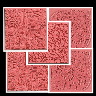 CERNIT polymerová textura - vyberte si vzor (polymerová textura)