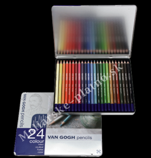 Ceruzky Van Gogh barevné - sada 24 ks