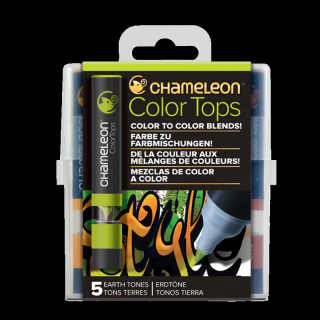 Chameleon Colour Tops 5ks sada - Earth (Chameleon Colour Tops 5ks sada - zemité odstíny)