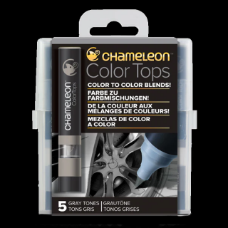Chameleon Colour Tops 5ks sada - Grey (Chameleon Colour Tops 5ks sada - šedé odstíny)