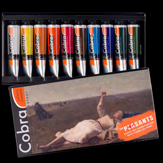 Cobra The Peasants Landscape sada olejových barev 10 x 40 ml (Cobra The Peasants Landscape 10 x 40 ml)