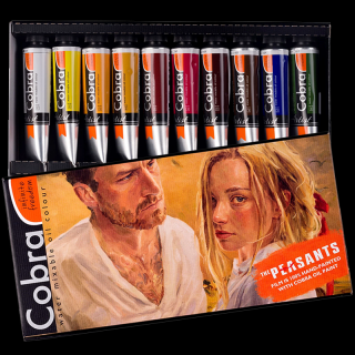 Cobra The Peasants Portrait sada olejových barev 10 x 40 ml (Cobra The Peasants Portrait sada 10 x 40 ml)
