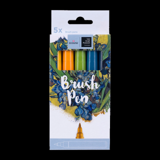 Ecoline Brush Pen sada Van Gogh Museum - 5 barev (Ecoline Brush Pen sada Van Gogh Museum - 5 barev)
