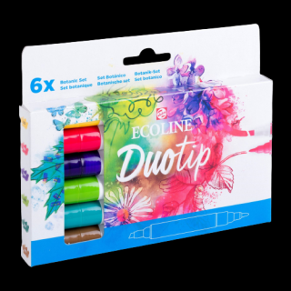 Ecoline Duotip markery Botanic set | 6 barev (Ecoline popisovače duotip)