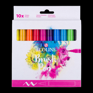 Ecoline sada akvarelových per Primary - 10 barev (Ecoline sada akvarelových per Primary - 10 barev)