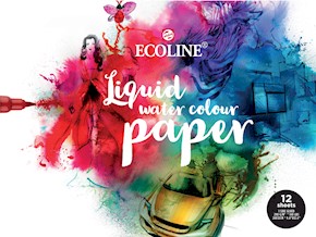 Ecoline Watercolour Paper A3, 290g, 12 listů (Ecoline Watercolour Paper A3)
