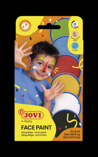 JOVI barvy na obličej základní sada 6x8 ml (malování na obličej)