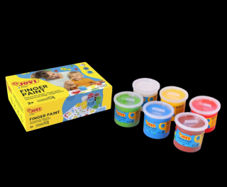 JOVI prstové barvy 6x125 ml (Prstové barvy pro děti)