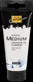 Kreul Strukturovací akrylový gel Solo Goya - Glossy 100 ml (Strukturovací akrylový gel)