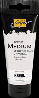 Kreul Strukturovací pasta Solo Goya Universal 100 ml (Strukturovací pasta univerzální)