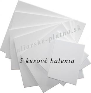 Malířské plátno na rámu 30 x 50 cm, 5ks