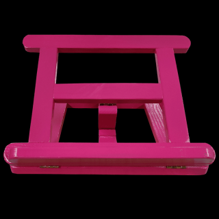 Malířský stojan stolní - Mira - Růžový