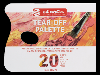 Odtrhovací paleta na farby Talens ArtCreation (Veľkosť 180 x 240 mm)