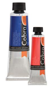 Olejové barvy Cobra Artist 40 ml (Vodou míchatelné olejové barvy Talens Cobra)