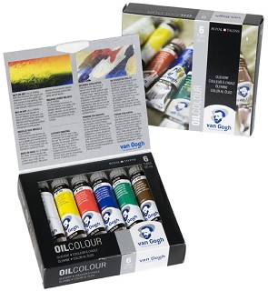 Olejové barvy Van Gogh - Primary mixing set 5 x 20 ml (Royal Talens Van Gogh olejové barvy)