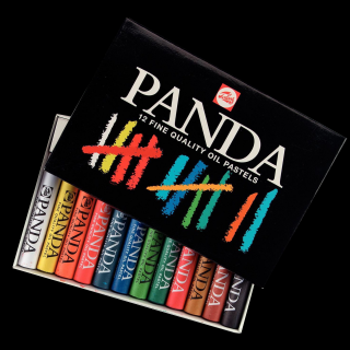 Olejové pastely Panda 12ks (Olejové pastely Panda 12ks)