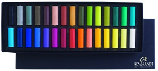 Pastely REMBRANDT měkké - sada 30 polovičních pastelů (Royal Talens Rembrandt Pastels)