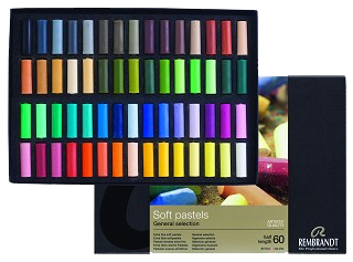 Pastely REMBRANDT měkké - sada 60 polovičních pastelů (Royal Talens Rembrandt Pastels)