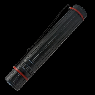 Plastový tubus LENIAR 60-100cm/10,5cm - černý (Plastový tubus LENIAR 60-100cm/10,5cm - černý)