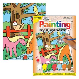 Royal &amp; Langnickel malování podle čísel pro děti - Zvířata na farmě (Royal &amp; Langnickel malování podle čísel pro děti - Zvířata na farmě)