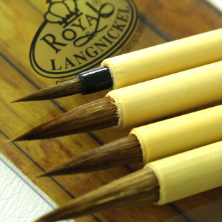 Royal Langnickel BAMBOO sada štětců 4ks (Royal Langnickel BAMBOO sada štětců 4ks)