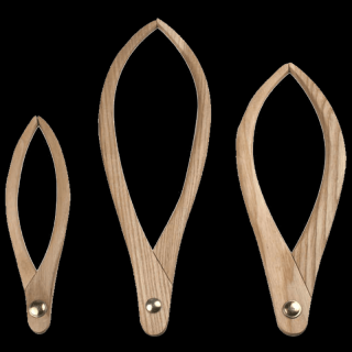 Royal Langnickel dřevěné třmeny - 3ks (Royal Langnickel Wooden calipers - dřevěné třmeny - 3ks)