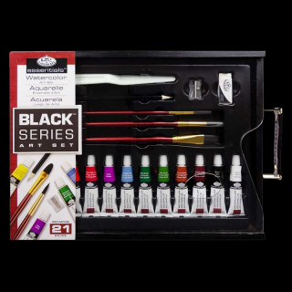 Sada akvarelových barev Royal &amp; Langnickel Black Series - 21 ks (Sada akvarelových barev Royal &amp; Langnickel Black Series - 21 ks)