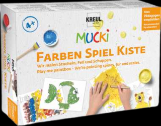 Sada barev Kreul MUCKI - paintbox malujeme zvířátka - prstové barvy (Barvy pro děti)