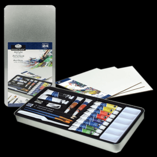 Sada pro akryl Royal &amp; Langnickel Art Set - velká sada 24 ks (Sada pro akryl Royal &amp; Langnickel Art Set - velká sada 24 ks)