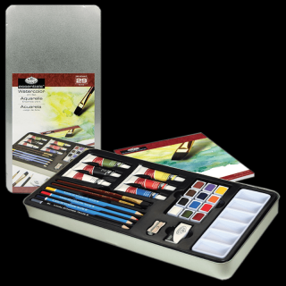 Sada pro akvarel Royal amp; Langnickel Art Set - velká sada 29 ks (Sada pro akvarel Royal &amp; Langnickel Art Set - velká sada 29 ks)