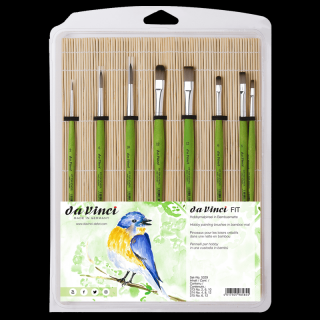 Sada štětců da Vinci HOBBY-SET FIT - 8ks (Sada štětců DA VINCI HOBBY-SET FIT s bambusem - 8ks)