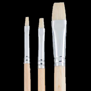 Štětce pro olej/akryl/kvaš ArtCreation - sada 3 ks (ArtCreation Elements brush set for oil/acrylic/gouache, hog bristle)