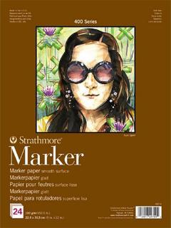 Strathmore Marker A4+ 22,9x30,5cm, 24 listů, 400 series (Strathmore Marker A4+ 22,9x30,5cm, 24 listů, 400 series)