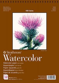 Strathmore Watercolor 17,8x25,4cm 300g 12ks (Strathmore Watercolor 17,8x25,4cm 300g 12ks)