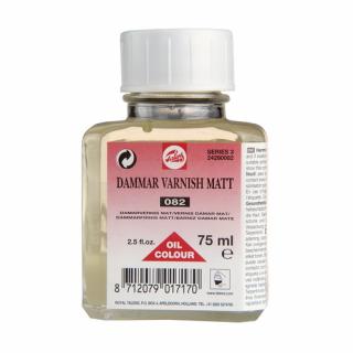 Talens Dammarový lak matný pro olej 082 - 75 ml (Talens oil varnishes - Dammar varnish matt 082)