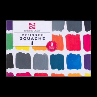 Talens Gouache Extra Fine sada 8x20 ml tuby (Talens Gouache Extra Fine sada 8x20 ml tuby)