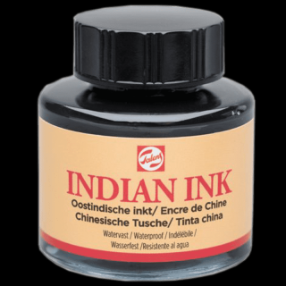 Talens Indický inkoust - černý - 30ml (Talens Indian Ink - 30ml)